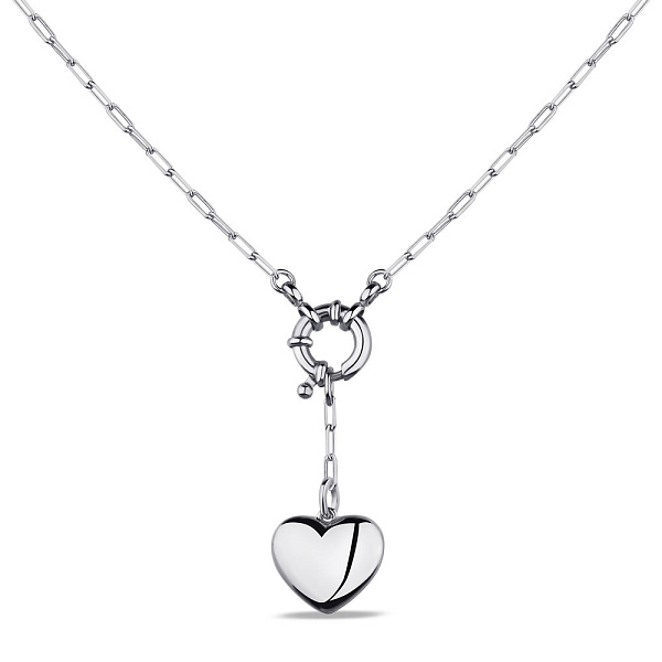 Серебряное колье без камней (арт. 7507/2144) – изображение 1