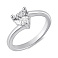 Серебряное кольцо Сердце (арт. 7501/8031) – изображение 1