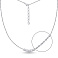 Серебряное колье без камней (арт. 7507/2215) – изображение 1