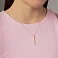 Колье из красного золота (арт. 351288) – изображение 3