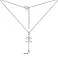 Колье из серебра с фианитами (арт. 7507/1904) – изображение 3