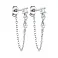 Серьги из серебра с фианитами (арт. 7518/6341) – изображение 1