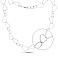 Колье из белого золота Francelli (арт. 352583б) – изображение 1