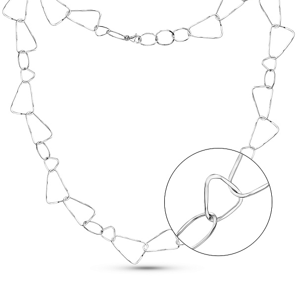 Колье из белого золота Francelli (арт. 352583б) – изображение 1