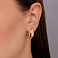 Серьги из красного золота (арт. 1092067) – изображение 2