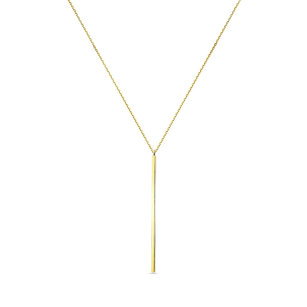Золотое колье без камней (арт. 350907ж) – изображение 1