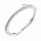 Серебряное кольцо с фианитами (арт. 7501/1360) – изображение 2