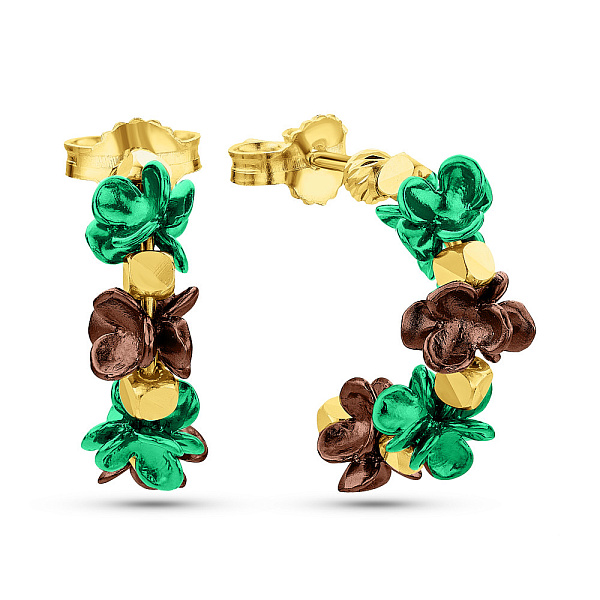 Золотые серьги Francelli (арт. 1091267жзкр) – изображение 1