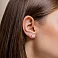 Серьги из красного золота Лýна с эмалью (арт. 111274еп) – изображение 4