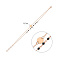 Двойной золотой браслет "Монета" с ониксом (арт. 325405о) – изображение 2