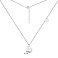 Серебряное колье Сердце (арт. 7507/1969) – изображение 3