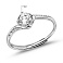 Серебряное кольцо с фианитами (арт. 7501/8075) – изображение 2
