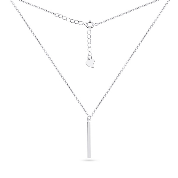 Колье из серебра с подвесом (арт. 7507/1436) – изображение 2