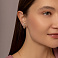 Золотые серьги с фианитами (арт. 111373цв) – изображение 4