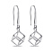 Серьги из серебра с подвесками (арт. 7502/629сп) – изображение 1