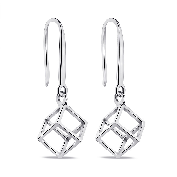 Серьги из серебра с подвесками (арт. 7502/629сп) – изображение 1
