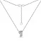 Серебряное колье с фианитами (арт. 7507/1645) – изображение 2