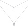 Серебряное колье Клевер с фианитами (арт. 7507/2401/10) – изображение 2