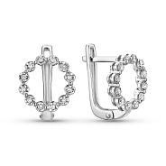 Фото Сережки из золота с бриллиантами (арт. С011538050б)