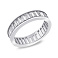 Серебряное кольцо с дорожкой из фианитов (арт. 7501/8026/2) – изображение 1
