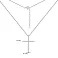 Серебряное колье с крестиком (арт. 7507/1701) – изображение 3