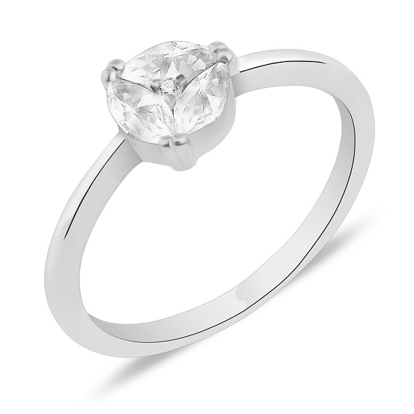 Кольцо из серебра с фианитами (арт. 7501/6042) – изображение 1