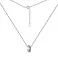 Серебряное колье с фианитами (арт. 7507/1903) – изображение 2