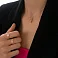Колье из золота "Крестик" (арт. 352298) – изображение 3