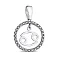 Серебряный подвес Рак (арт. 7503/А054ркпю) – изображение 1