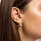 Серьги из желтого золота Francelli (арт. 1091658ж) – изображение 2