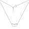 Серебряное колье Сердца с фианитами (арт. 7507/КЛ2Ф/037Ш-43) – изображение 2
