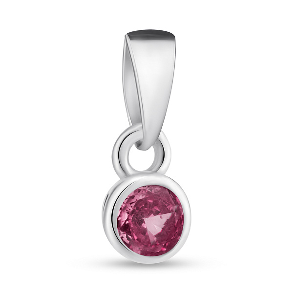 Серебряный кулон с альпинитом (арт. 7503/1075арпю) – изображение 1