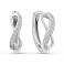 Серьги из серебра Бесконечность (арт. 7502/10005/15) – изображение 1
