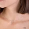 Золотое колье с бриллиантами (арт. Ц011428б) – изображение 4