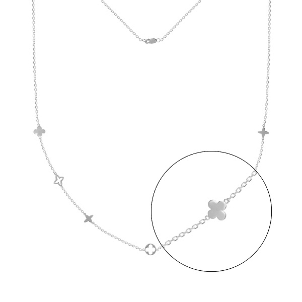 Колье из белого золота (арт. 351495б) – изображение 1
