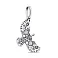 Серебряный подвес Птица без камней (арт. 7903/3201-ч) – изображение 1