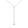 Серебряное колье-галстук с шариками (арт. 7507/2251) – изображение 1