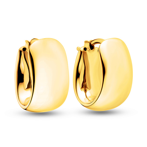 Золотые серьги-кольца Francelli (арт. е105949/20ж) – изображение 1