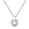 Серебряное колье с фианитами (арт. 7507/1644) – изображение 1
