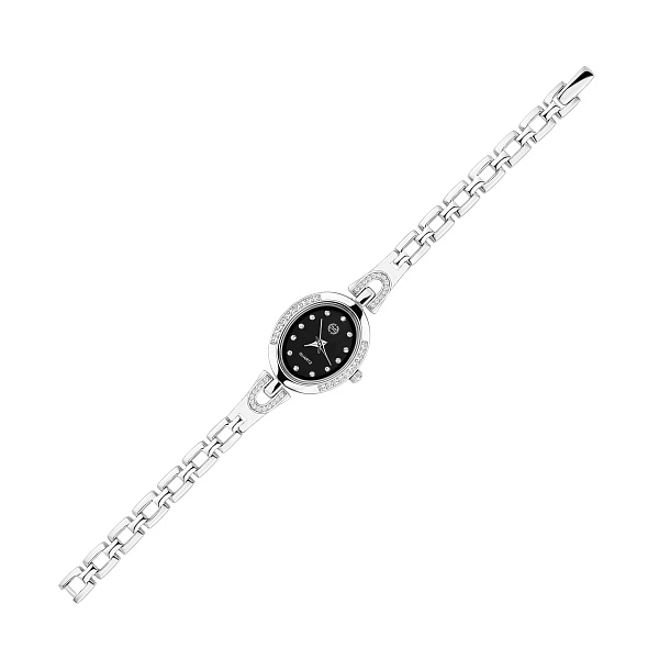 Серебряные часы с фианитами (арт. 7526/288ч) – изображение 1
