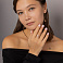 Серьги-подвески из красного золота Бабочки (арт. 1091555) – изображение 4