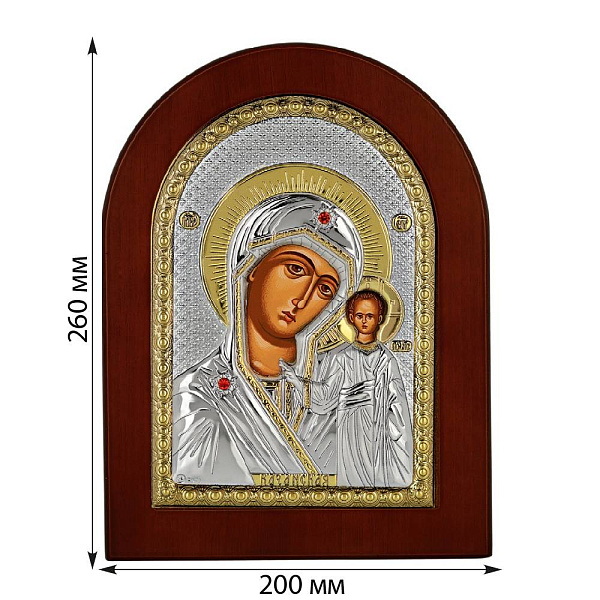 Икона Пресвятая Богородица Казанская (260х200 мм) (арт. MA/E1106AX) – изображение 2