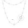 Серебряное колье Клевер с перламутром (арт. 7507/1067/7п) – изображение 2
