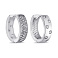 Серебряные серьги с фианитами (арт. 7502/СК2Ф/2060) – изображение 1