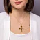 Золотой крестик Francelli (арт. 424848жкр) – изображение 3