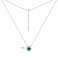 Серебряное колье с альпинитом (арт. 7507/2578аз) – изображение 3
