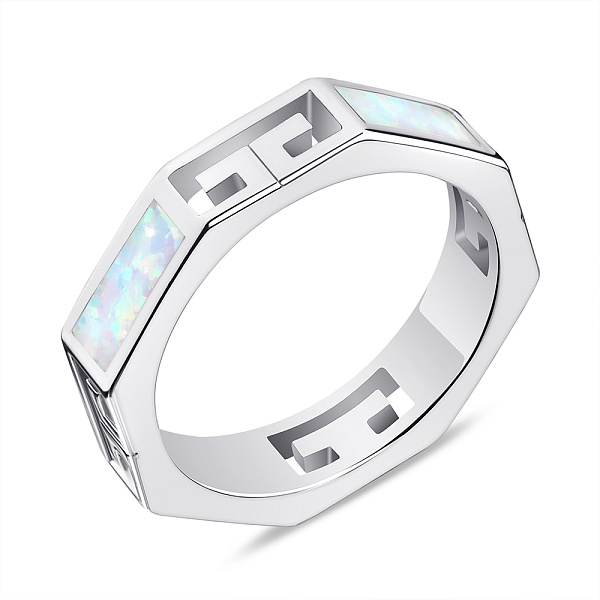 Серебряное кольцо (арт. 7501/6370Поб) – изображение 1