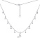 Серебряное колье с подвесками без камней (арт. 7507/2028) – изображение 3