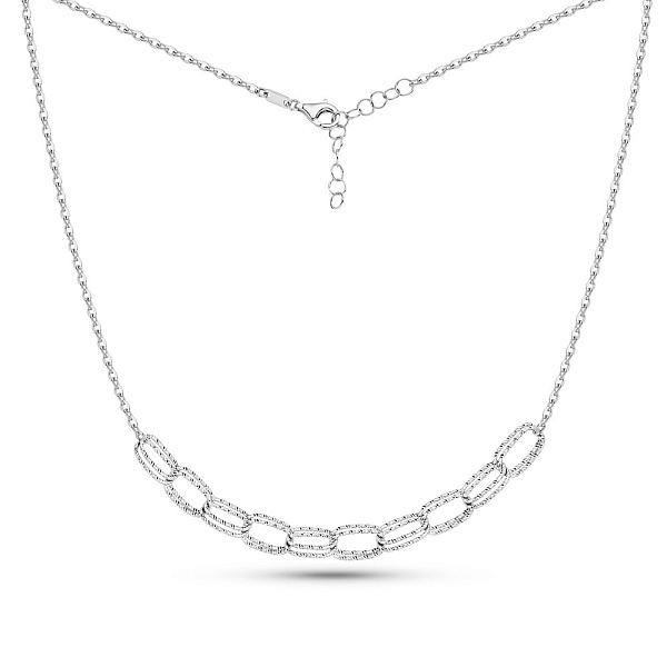 Колье из белого золота Francelli (арт. 352573б) – изображение 1