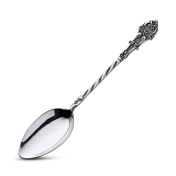 Ложка из серебра детская (арт. 7922/9045-ч) – изображение 1